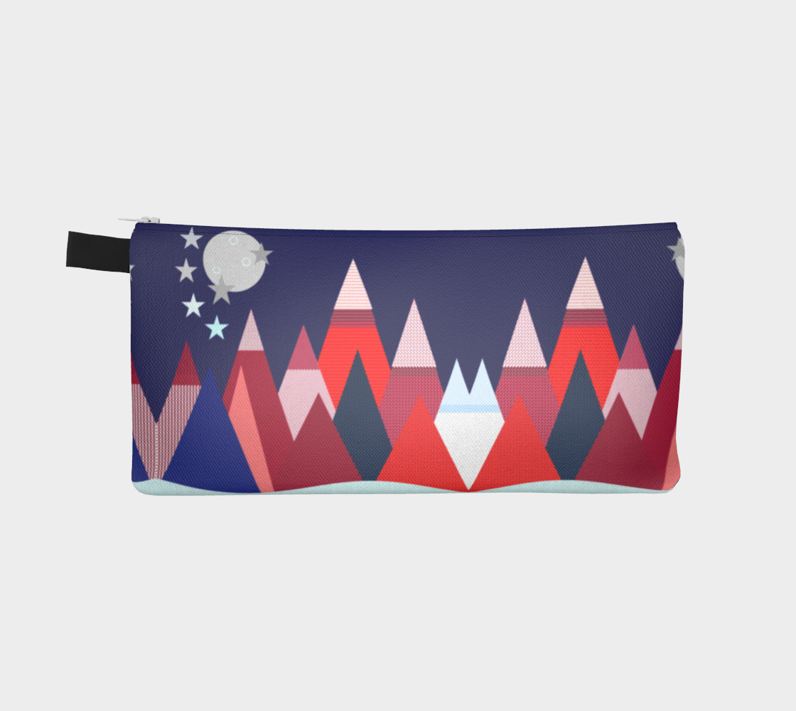 Midnight Mountain View