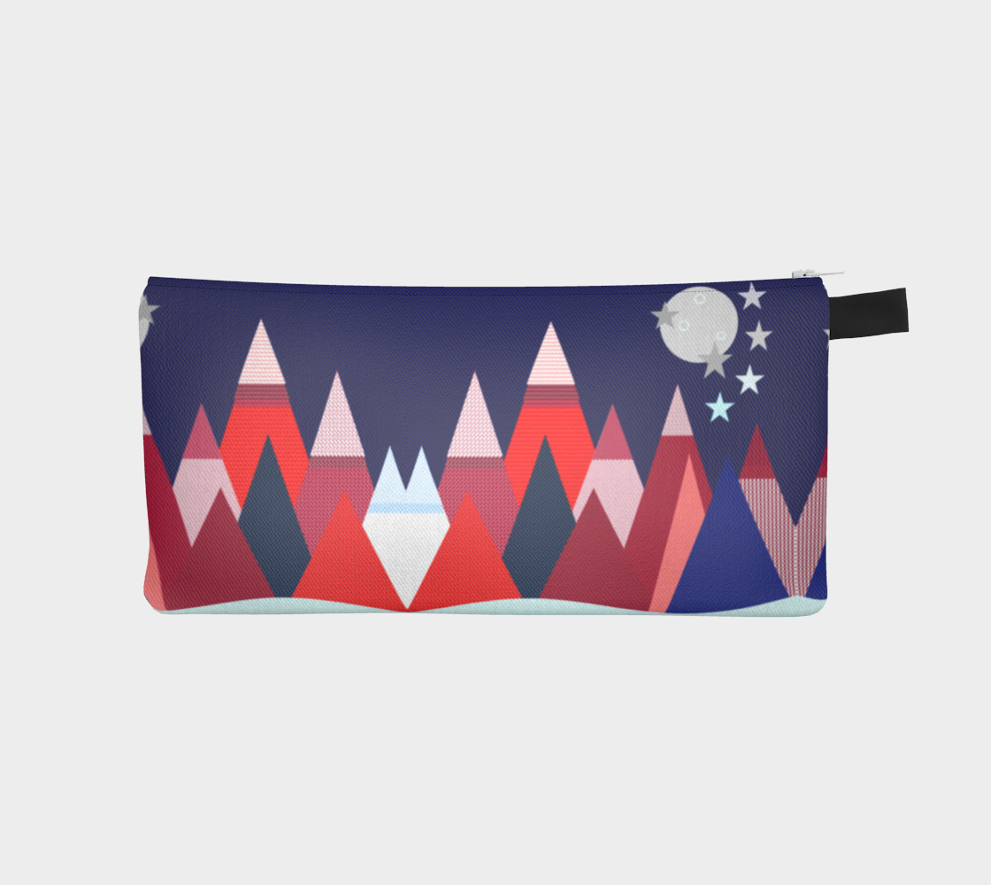 Midnight Mountain View