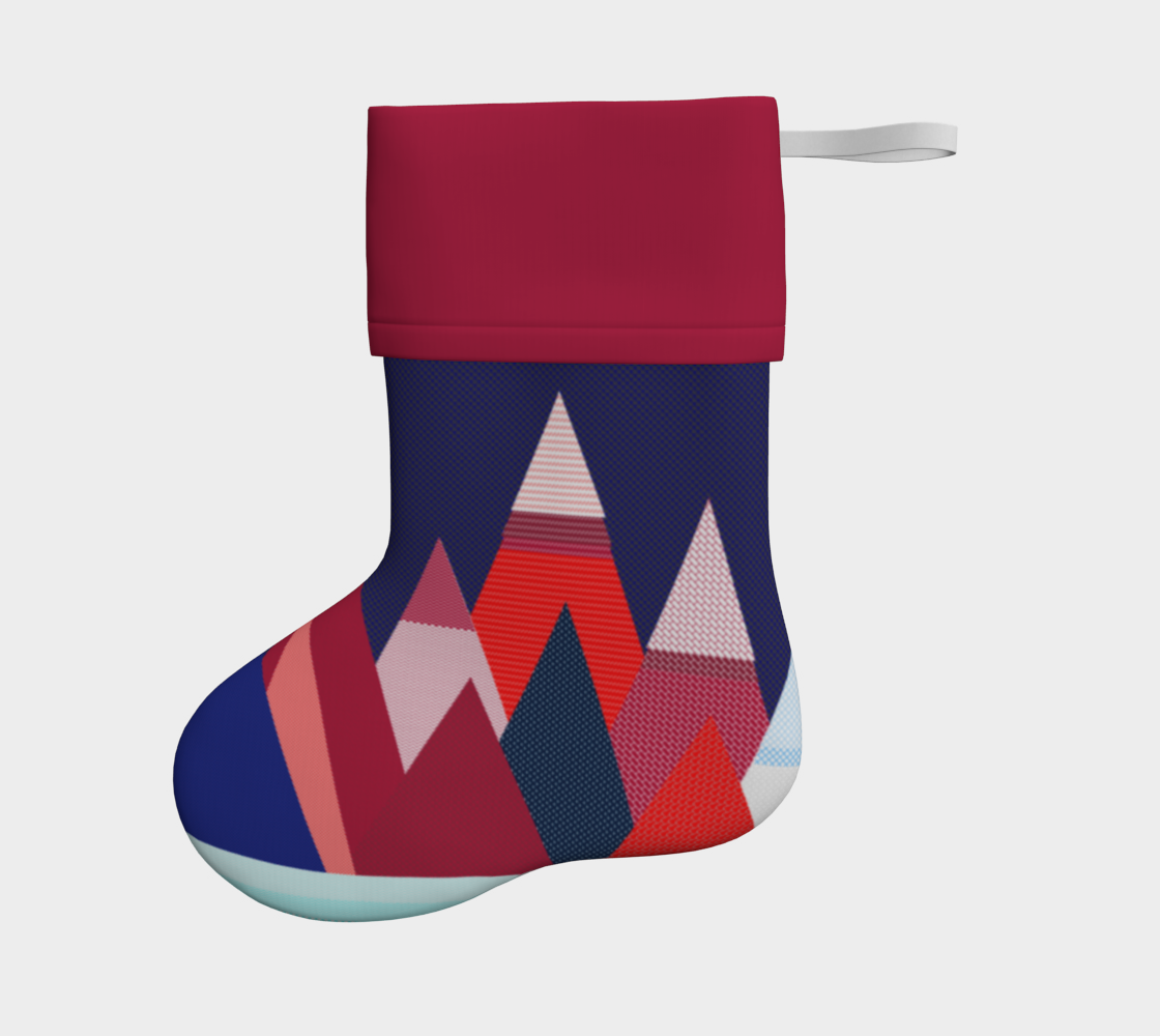 Midnight Mountain View